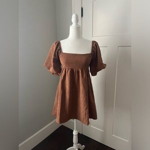 Brown Dress